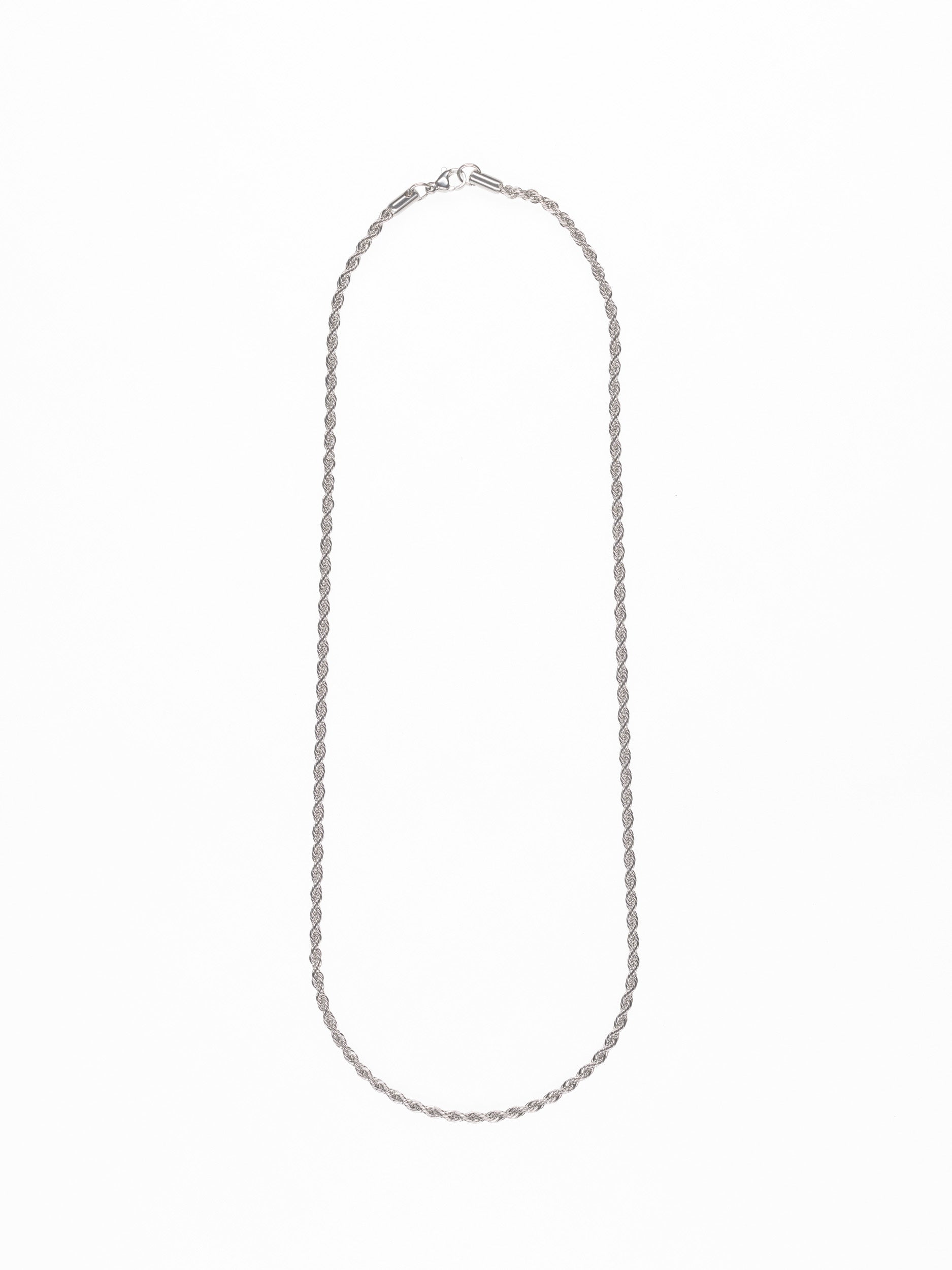 Cordón Salomónico 3MM - Oro Blanco