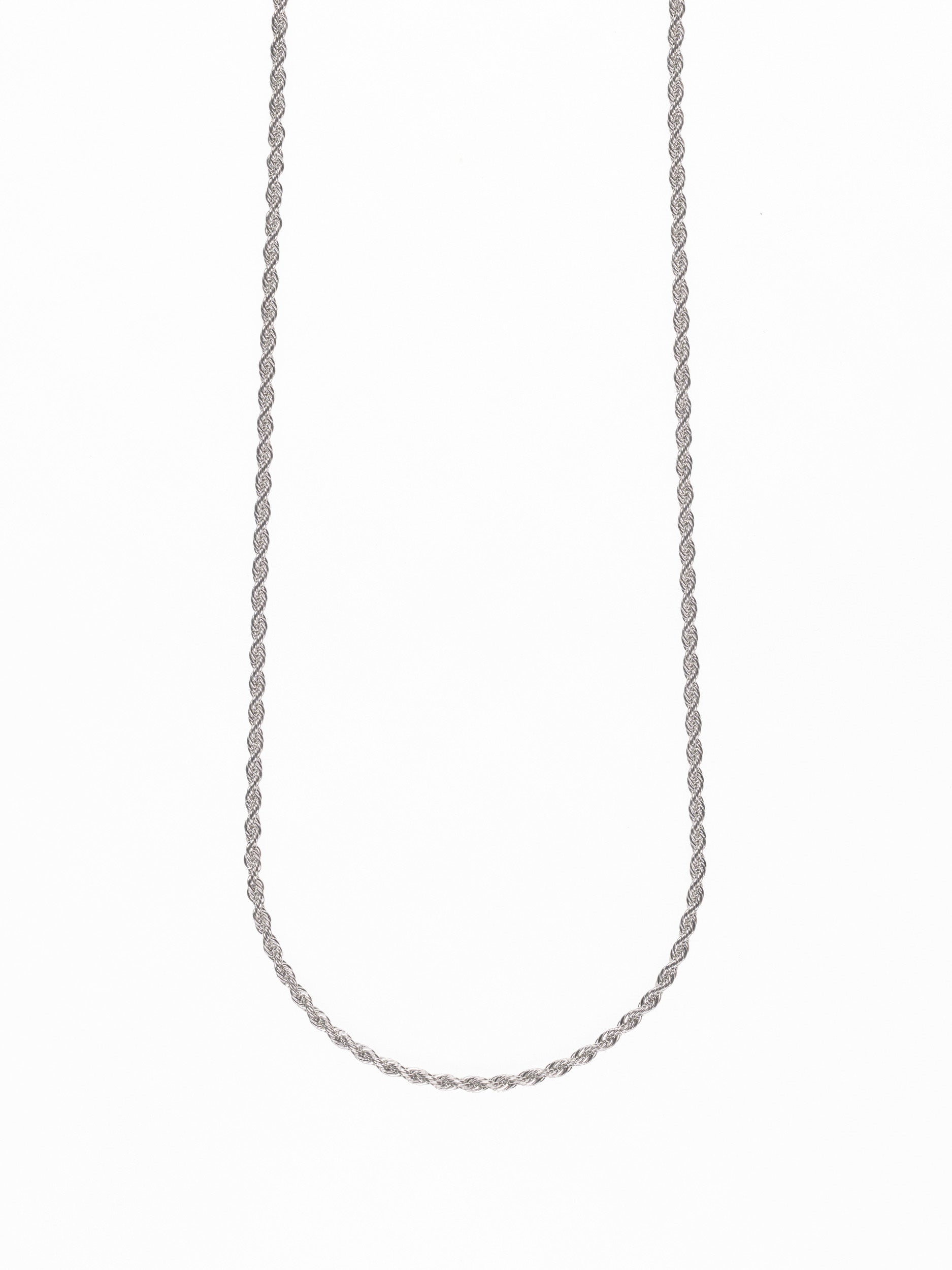 Cordón Salomónico 3MM - Oro Blanco