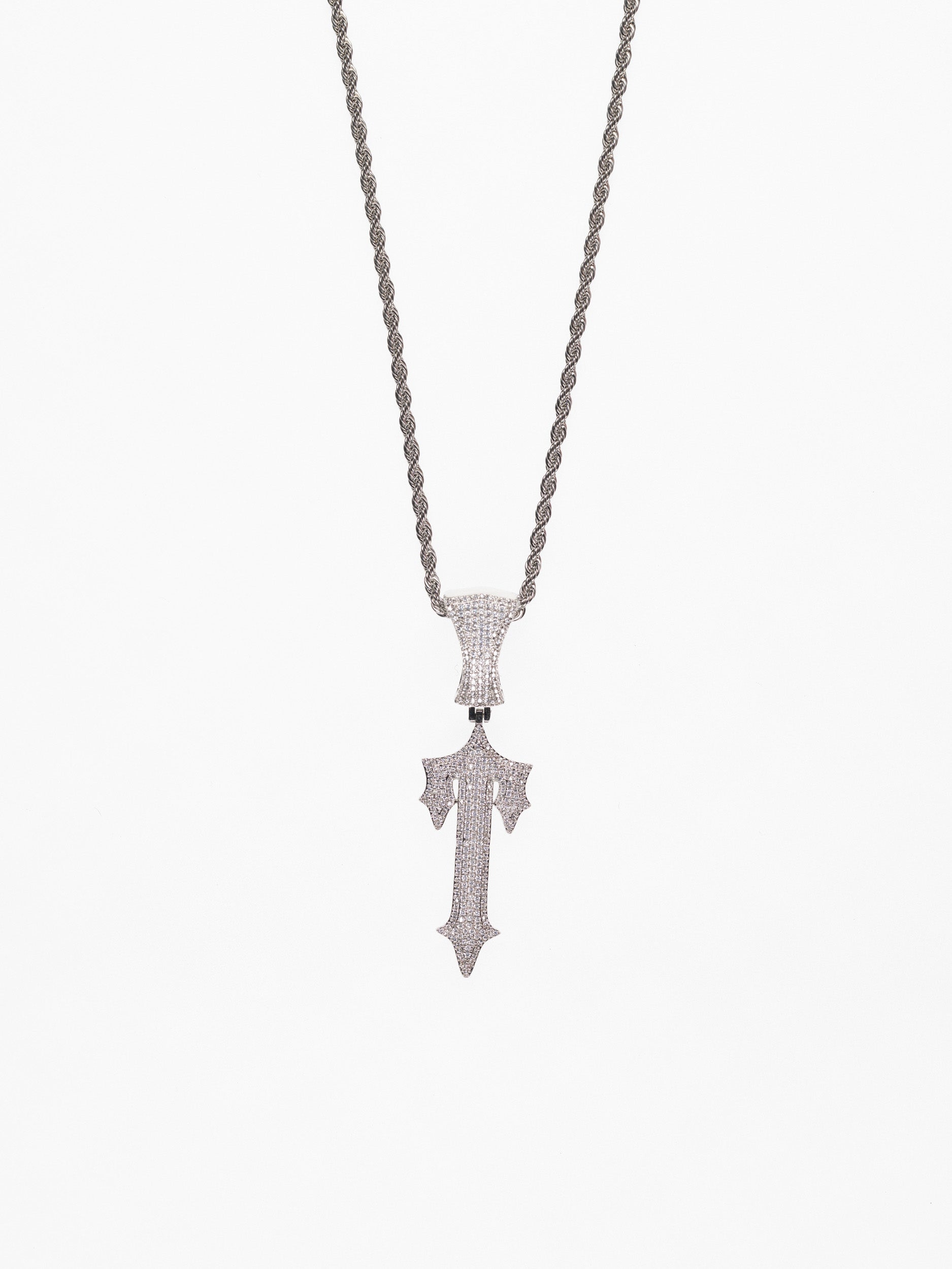Colgante TRAPSTAR - Oro Blanco