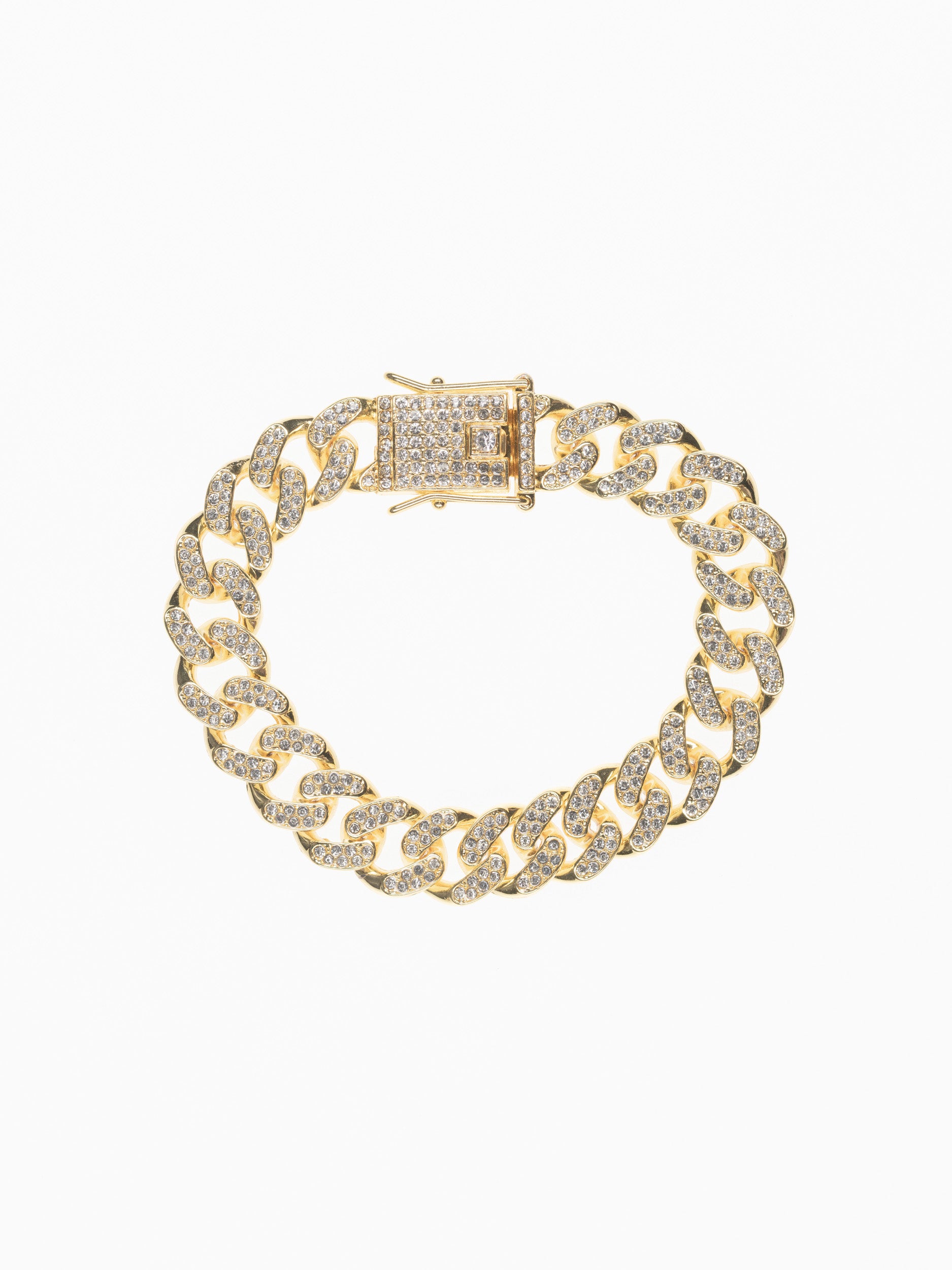 Pulsera Cubana 13mm - Oro