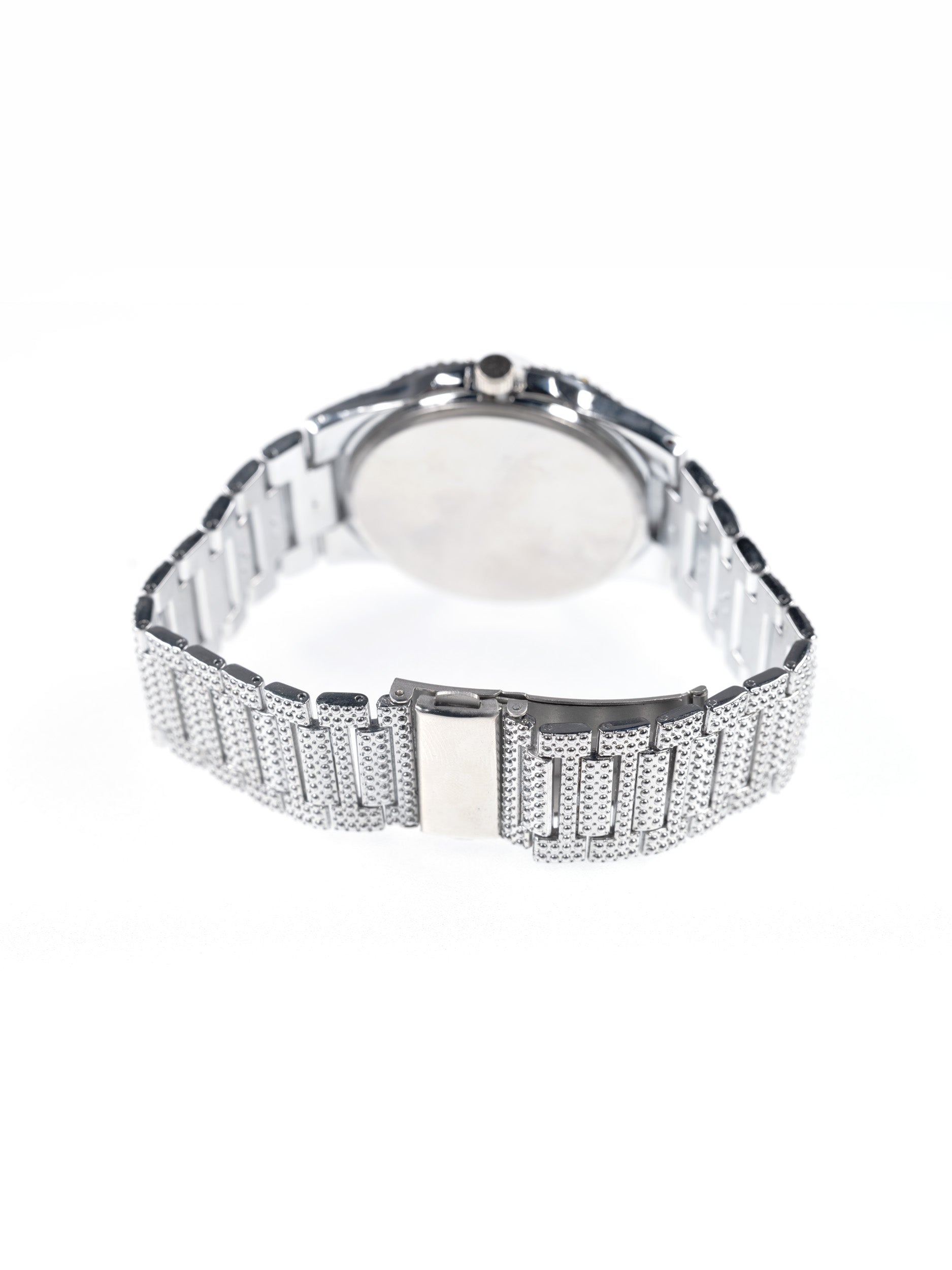 Reloj "Iced Out" - Oro Blanco
