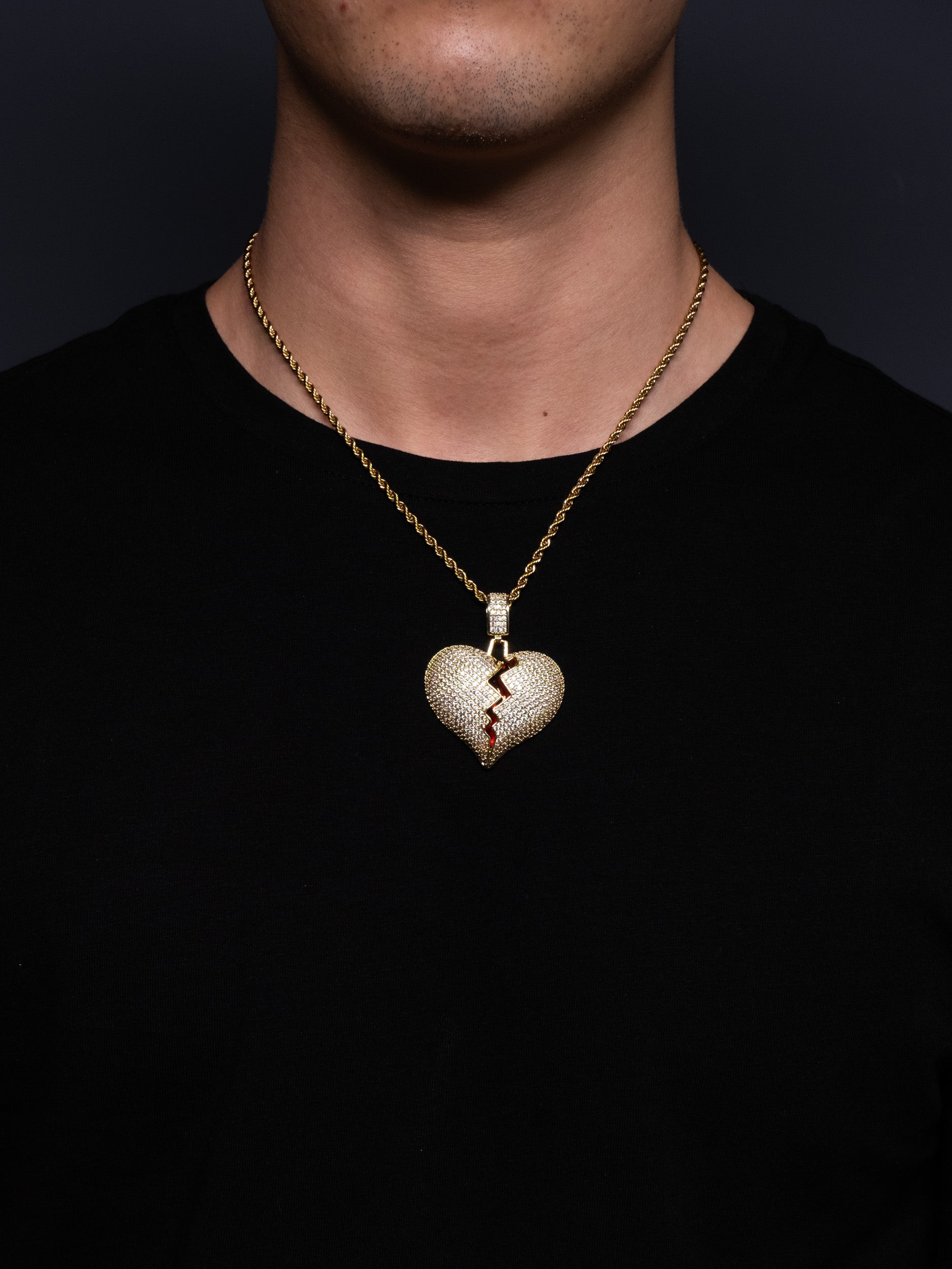Colgante Broken Heart - Oro