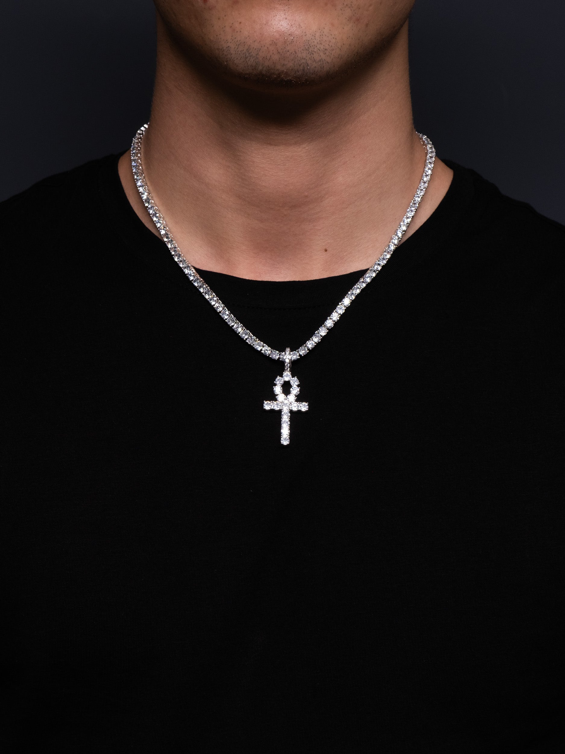 Cruz Ankh 22K Iced Out