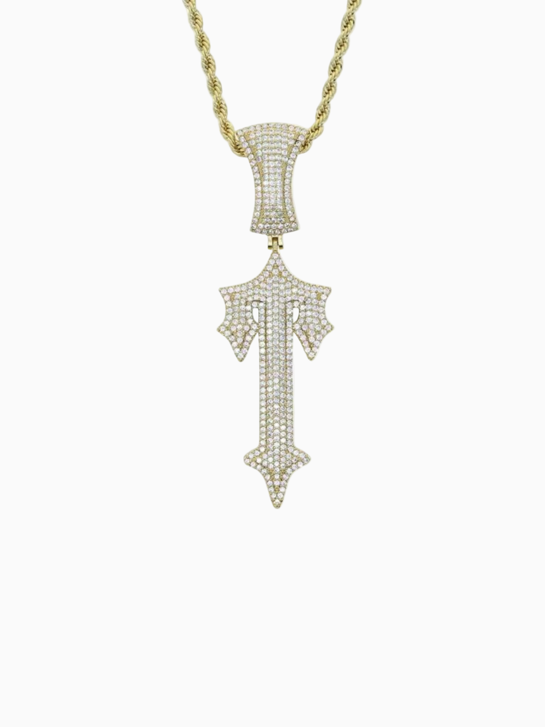 TRAPSTAR Iced Out Premium 24K Pendant