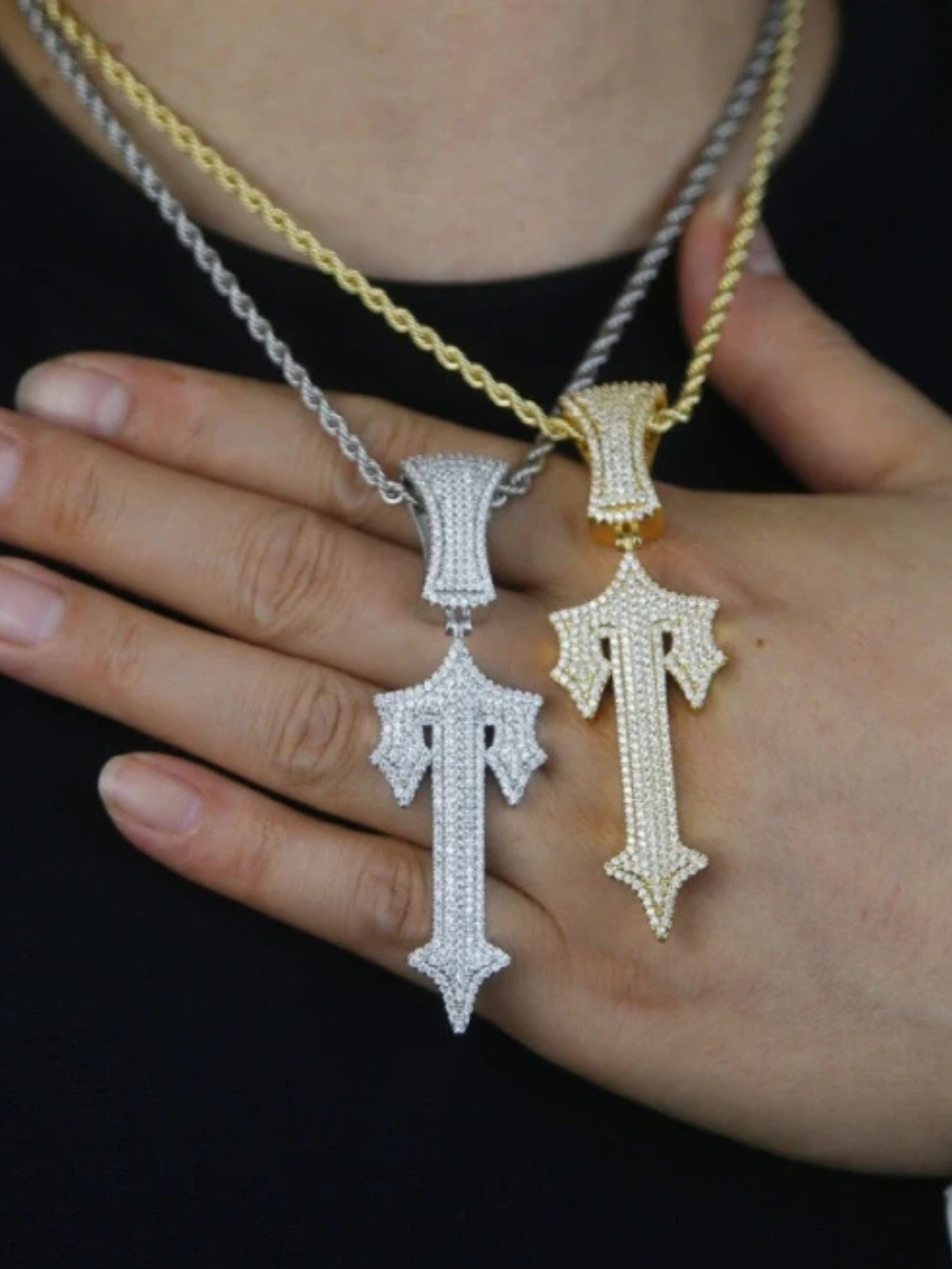 TRAPSTAR Iced Out Premium 24K Pendant