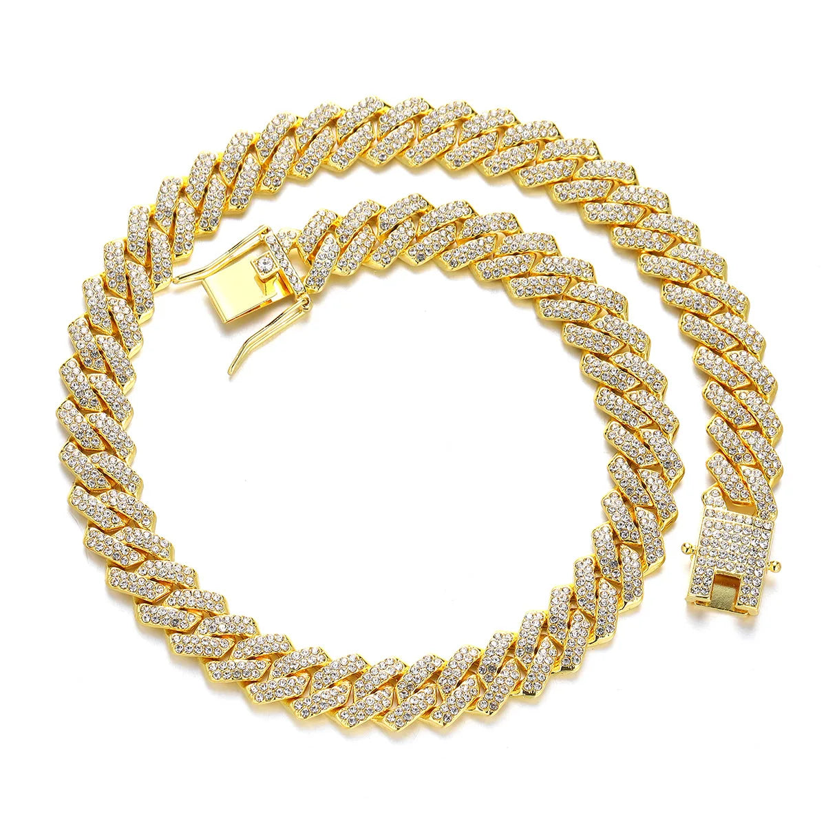 Cuban Chain Prong Z ICED OUT 13.5MM
