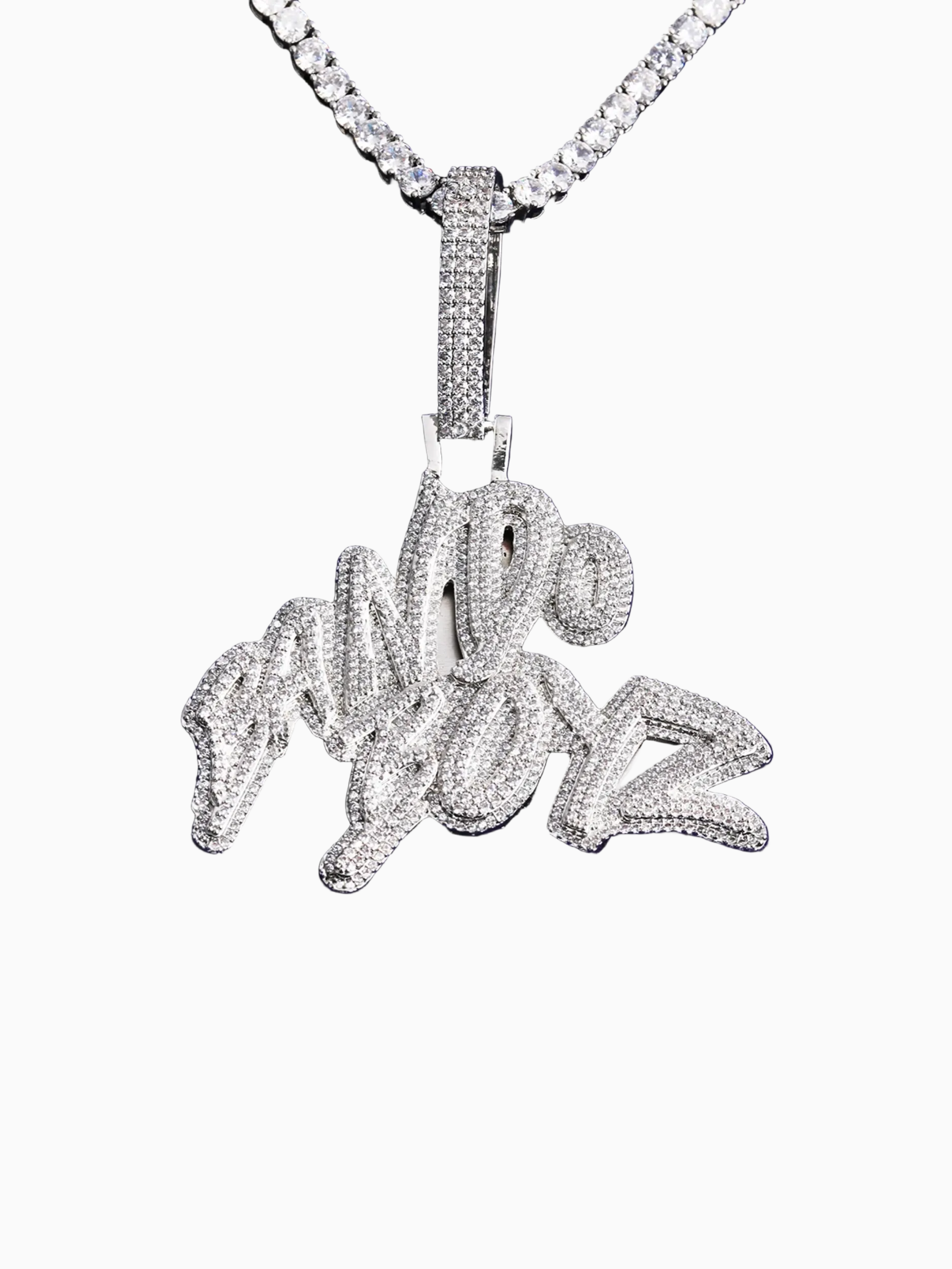 Colgante BandoBoyz - Oro Blanco 18k