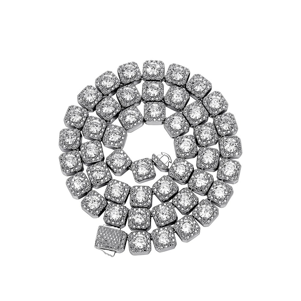 9mm Tennis Necklace - EXCLUSIVE 24K