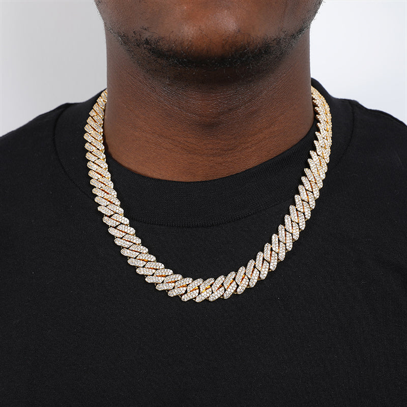 PREMIUM 12mm Cuban Chain - 24K Gold