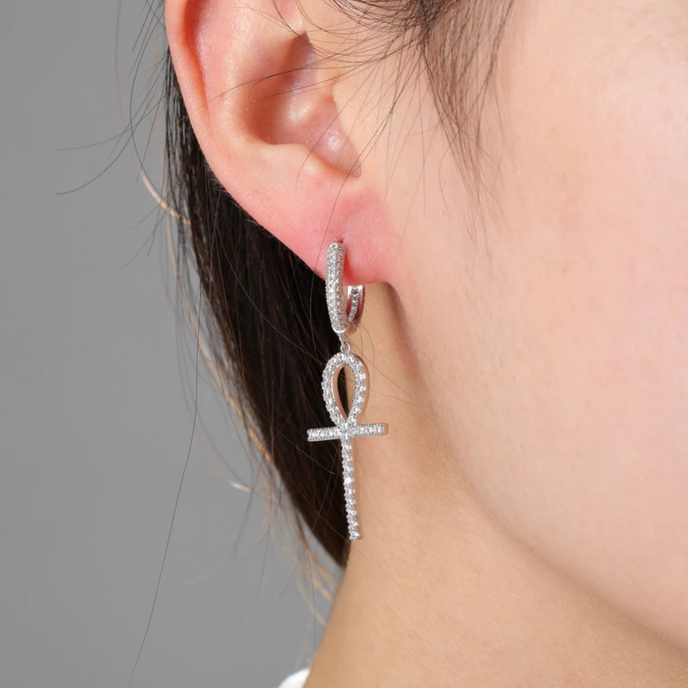 Ankh Earrings