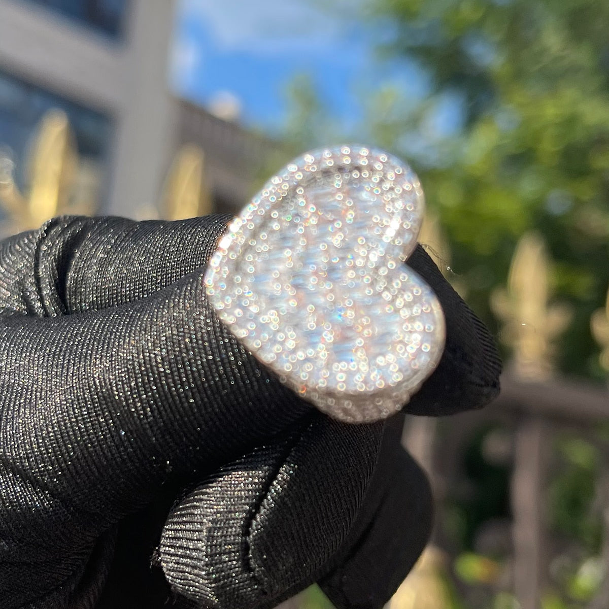 Heart Baguette Premium 24K Ring