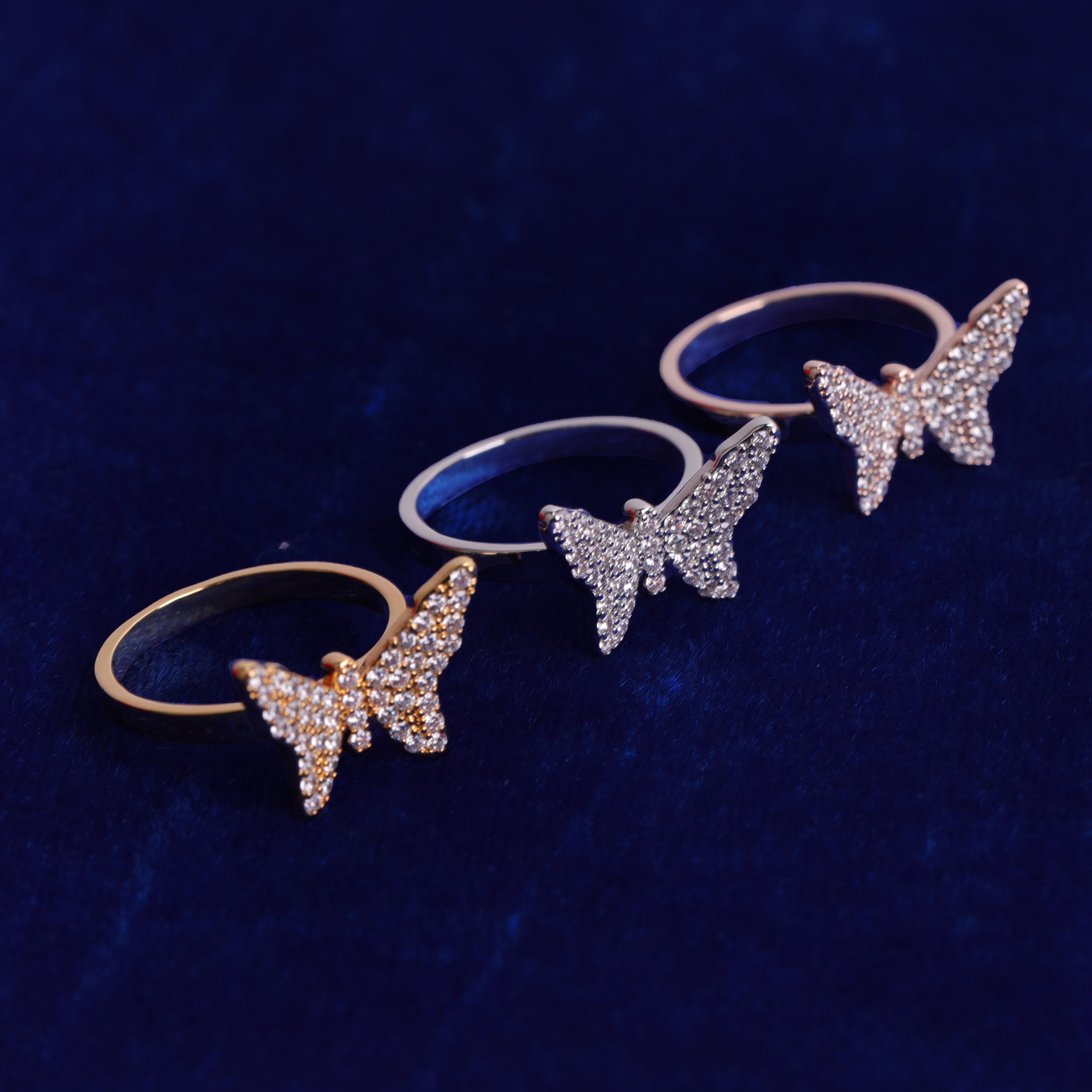 Butterfly Premium 24K Ring