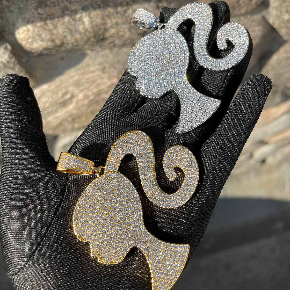 Gyal Iced Out Premium 24K Pendant