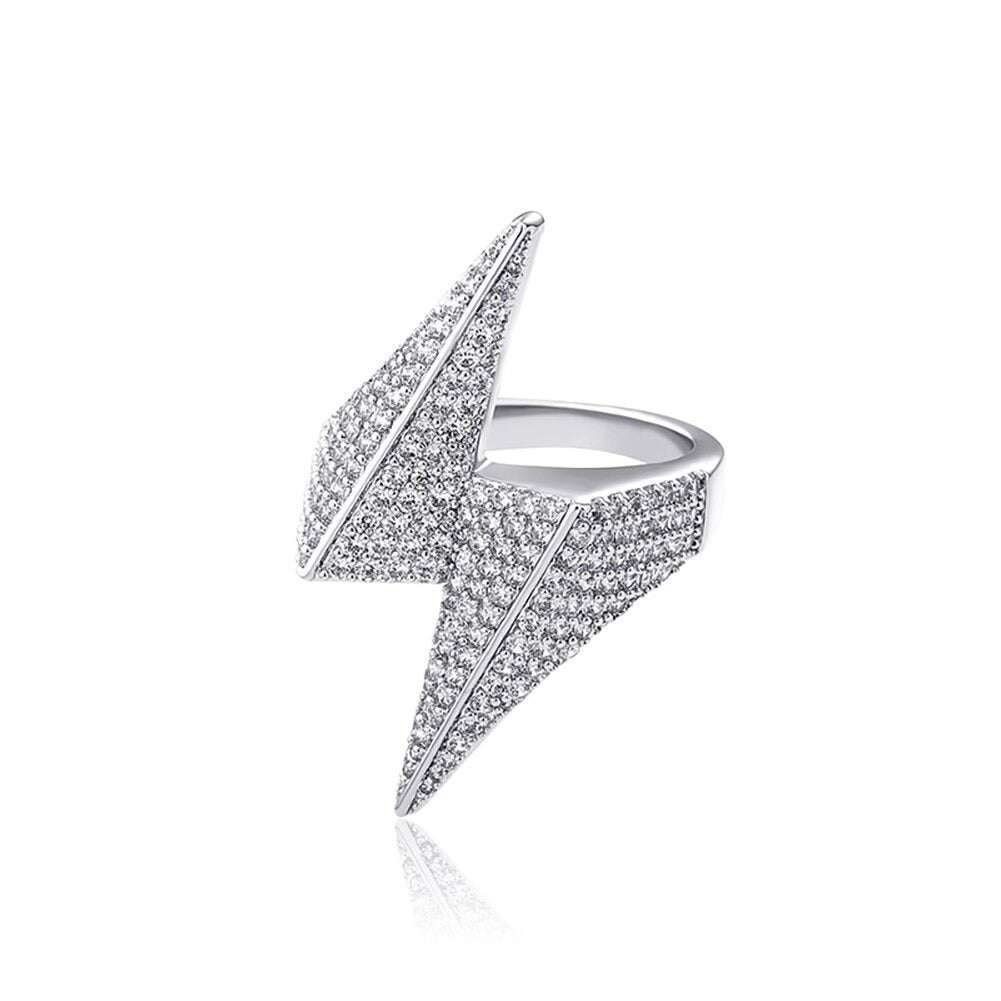 Diamond Beam Ring 18K
