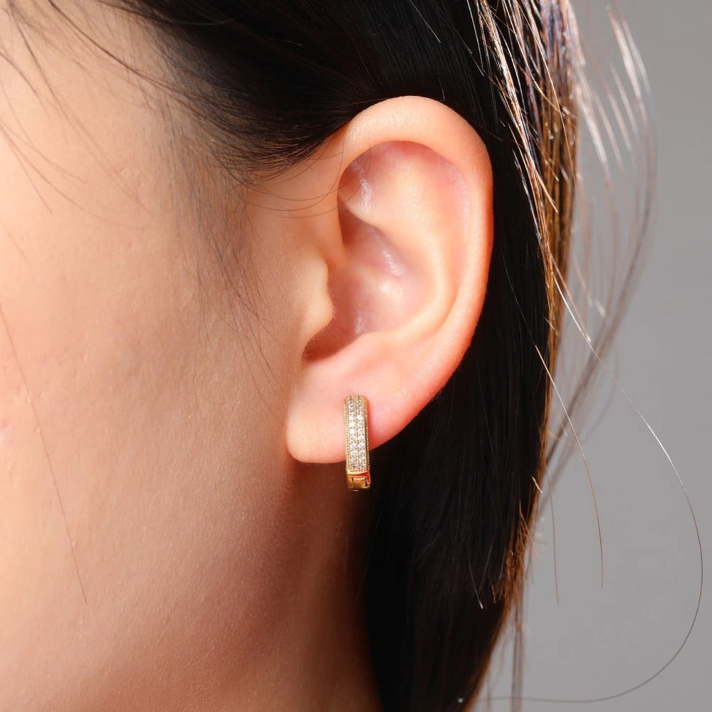 Hoop earrings