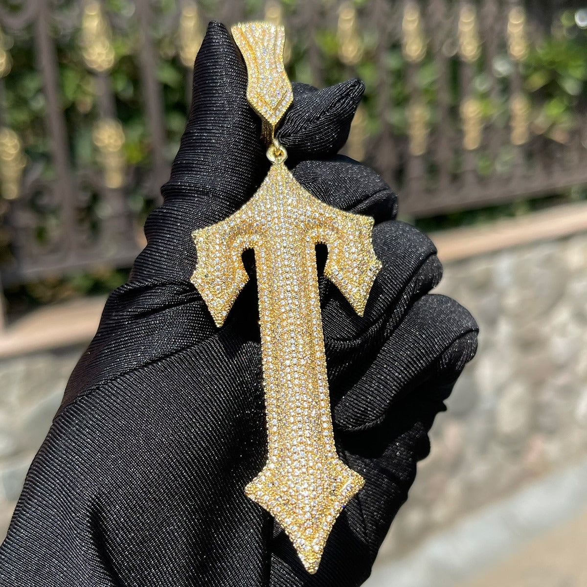 Colgante Big TRAPSTAR 24K Iced Out