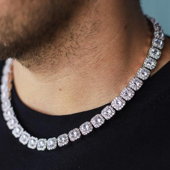 9mm Tennis Necklace - EXCLUSIVE 24K