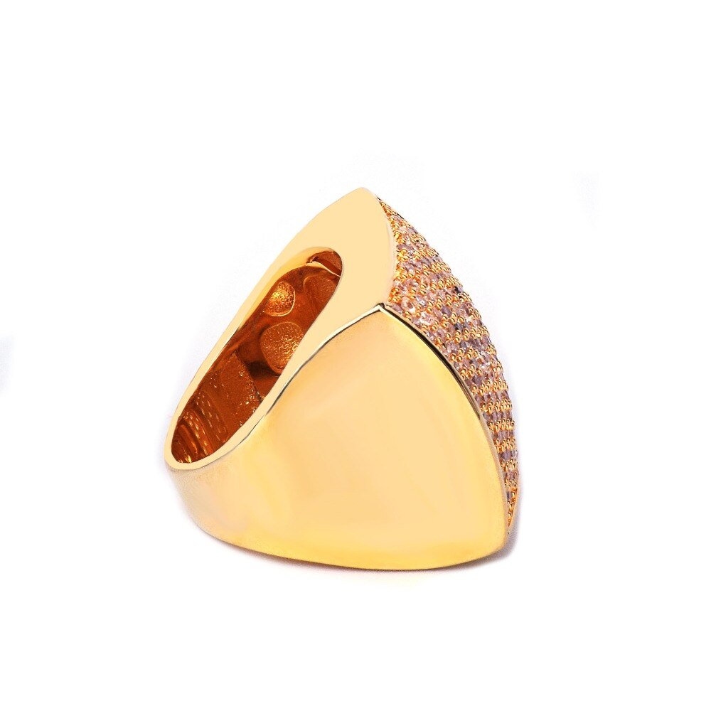 Full Iced 18K Ring