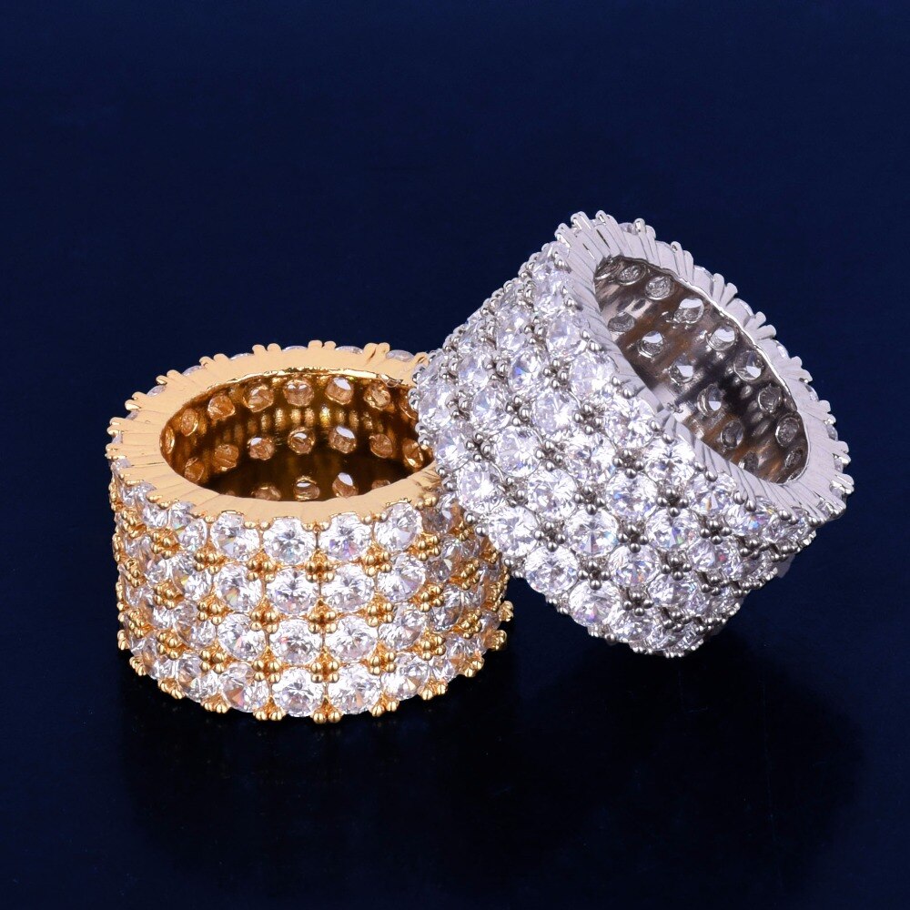 Diamonds ring 4 rows