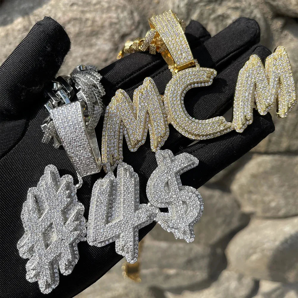 Personalized Pendant "HardStyle" Premium 24K