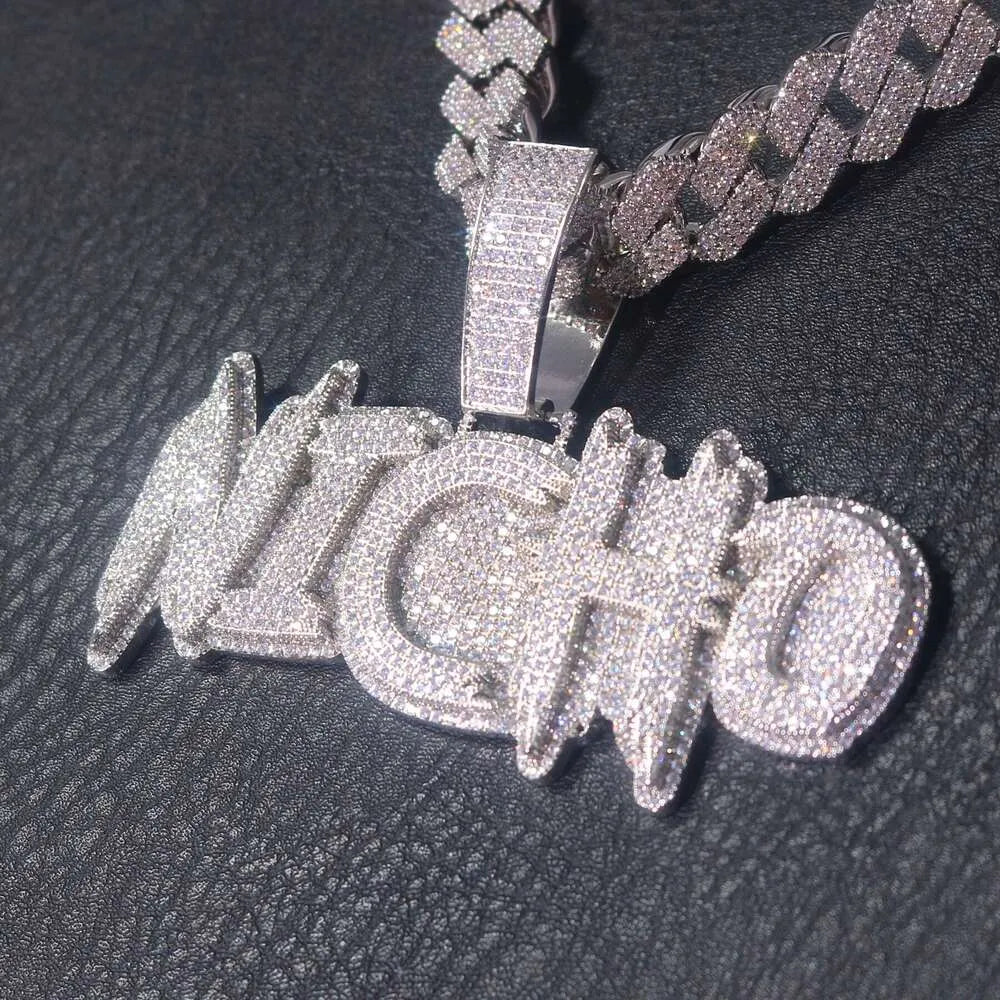 Personalized Pendant "HardStyle" Premium 24K