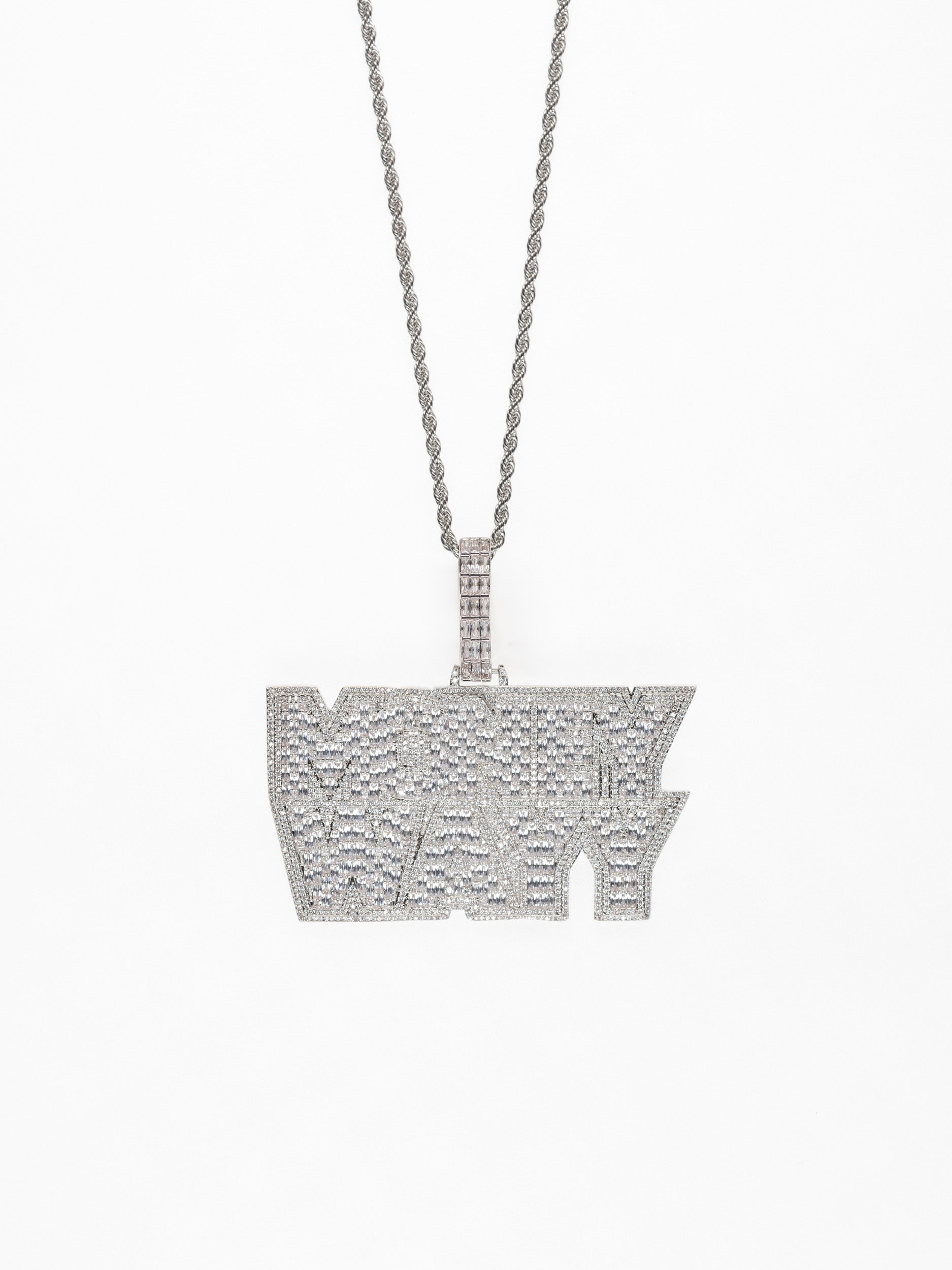 Colgante MONEY WAYY - Oro Blanco
