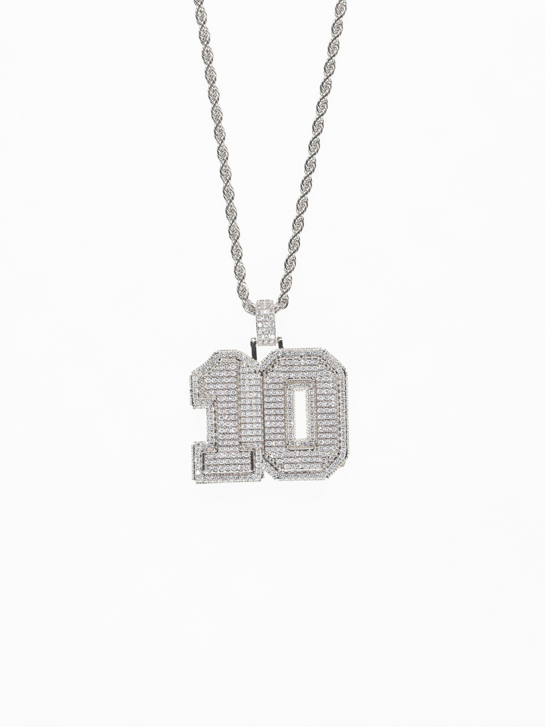 Colgante LY10 - Oro Blanco