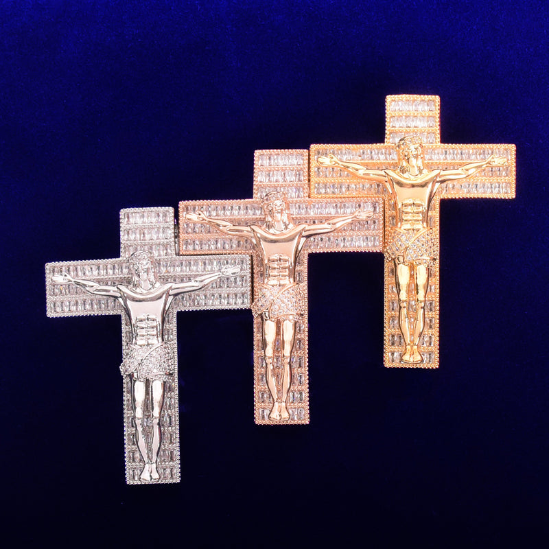 Colgante JESÚS Crucificado Oro 18K