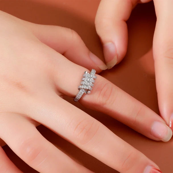 Anillo Alambre Iced Out 24K