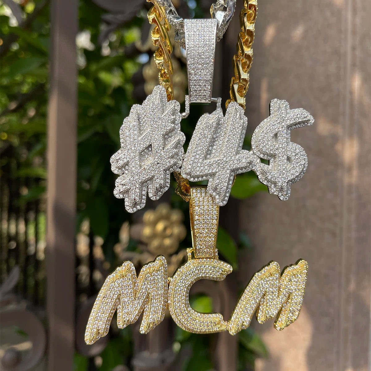 Personalized Pendant "HardStyle" Premium 24K
