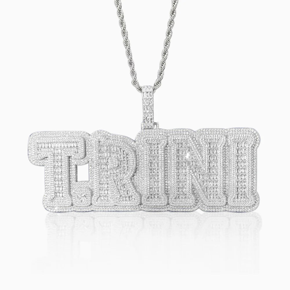 Personalized Pendant "HardStyle" Premium 24K