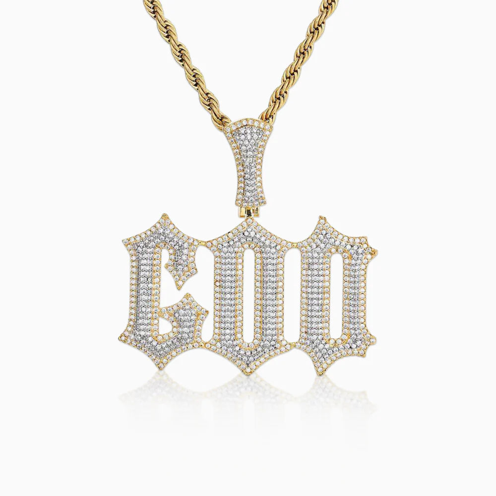 Personalized Pendant "HardStyle" Premium 24K