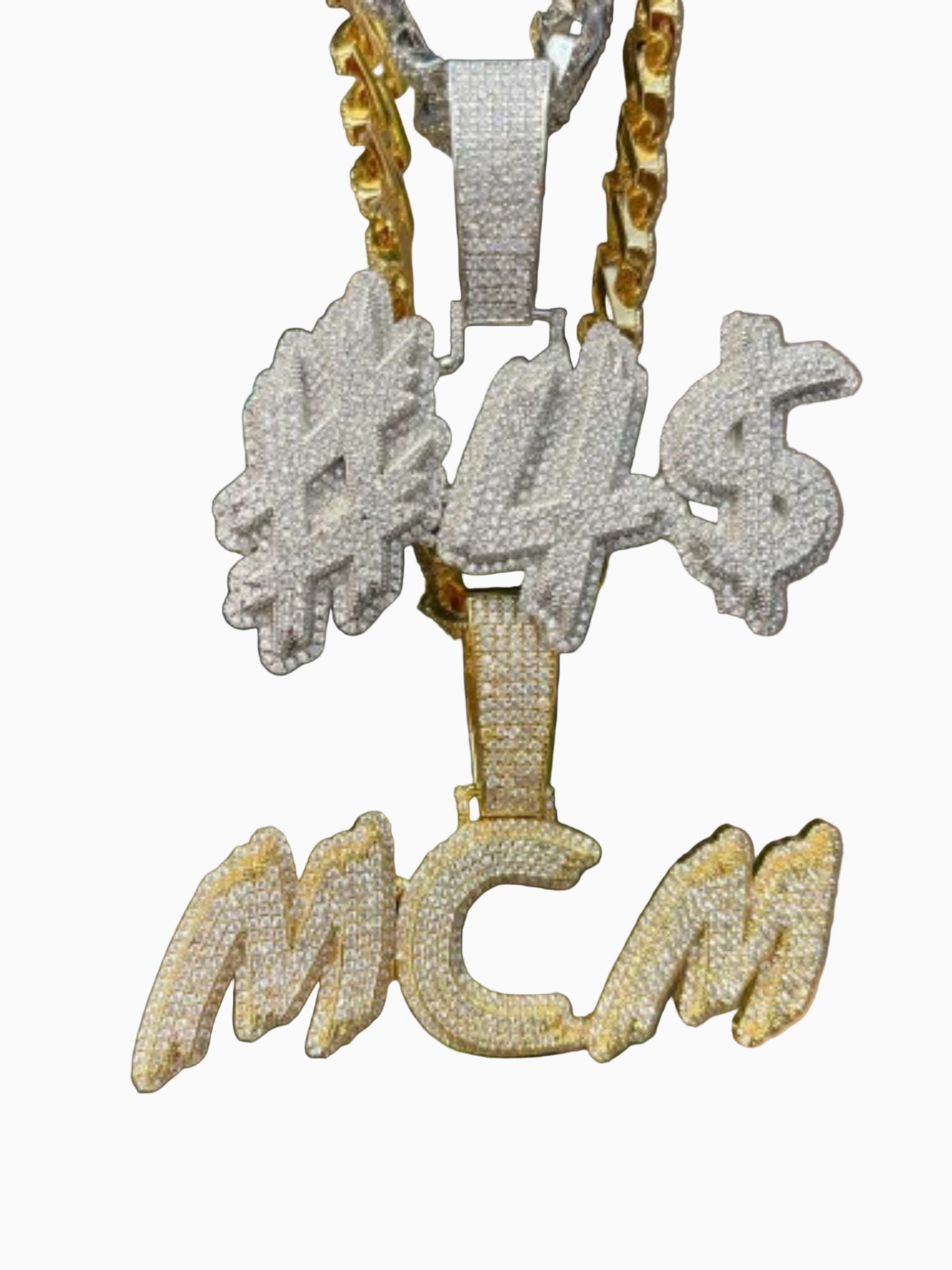 Colgante Personalizado "HardStyle" Premium 24K