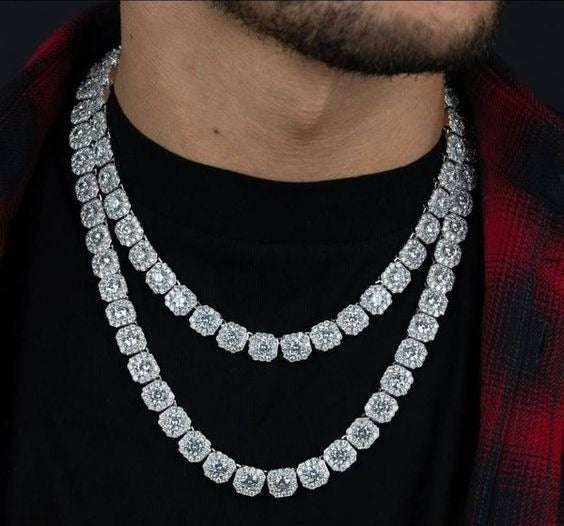 9mm Tennis Necklace - EXCLUSIVE 24K