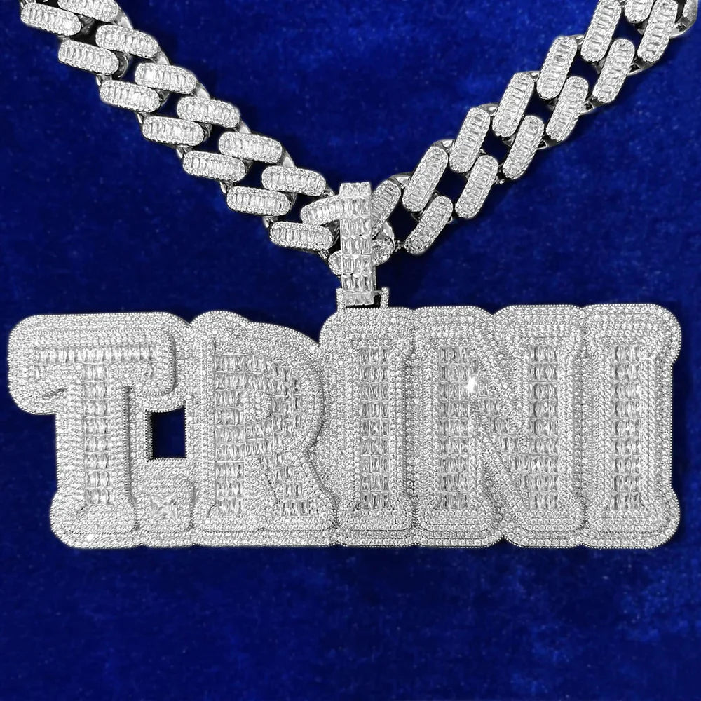 Personalized Pendant "HardStyle" Premium 24K