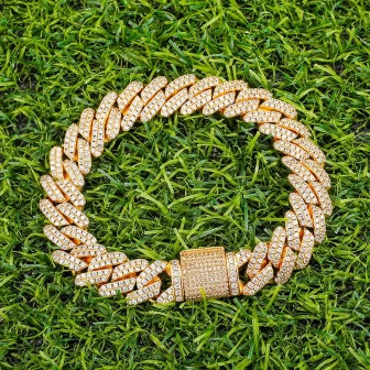 Pulsera de oro y diamantes