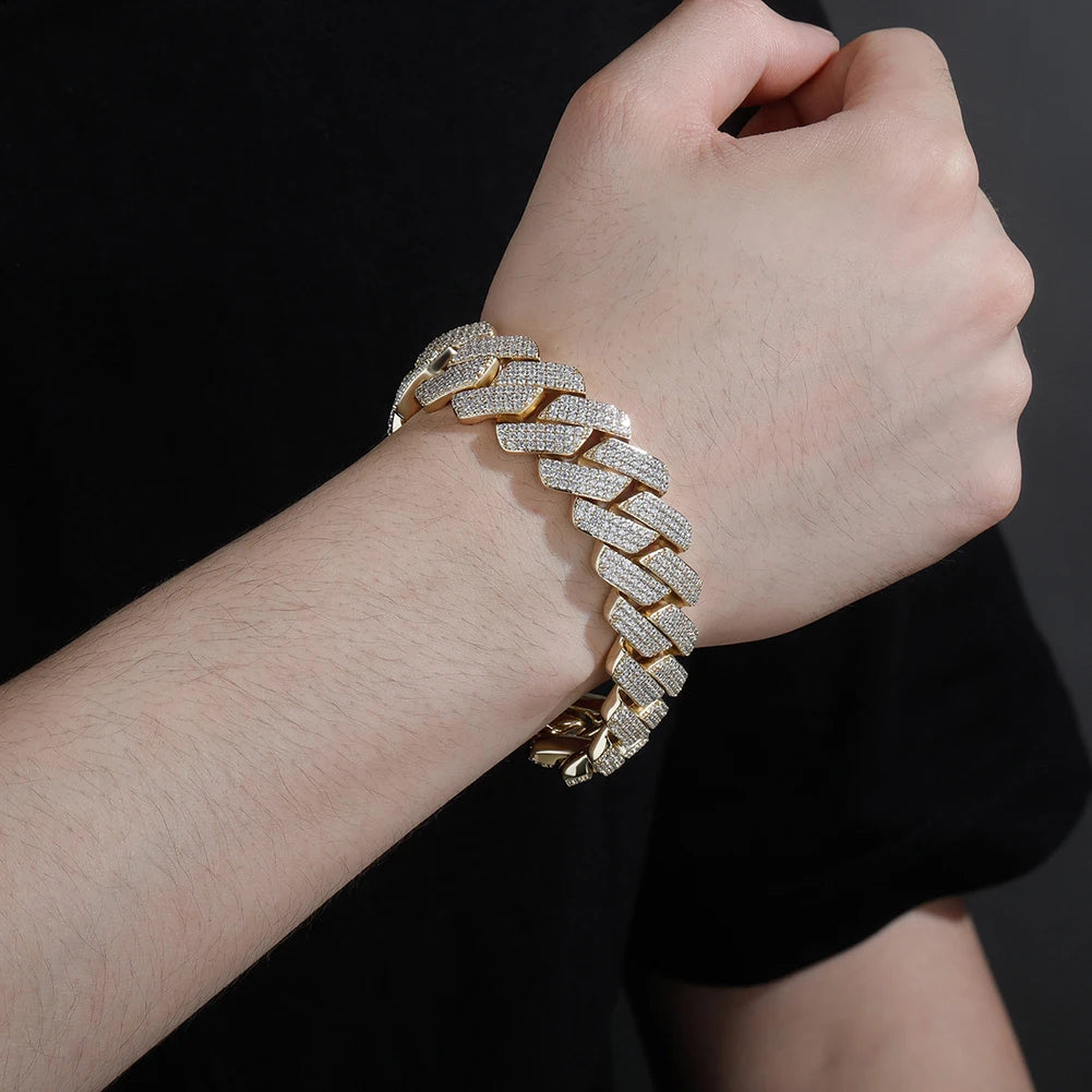 Prong 20MM PREMIUM Cuban Bracelet