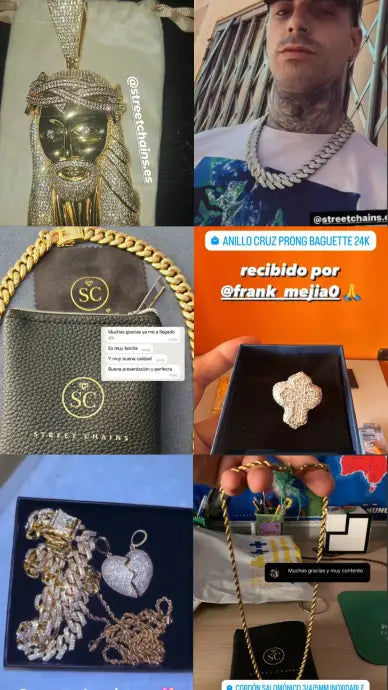 Opiniones y reseñas de clientes de Street Chains en foto para que los nuevos clientes vean que Street Chains no es una estafa.