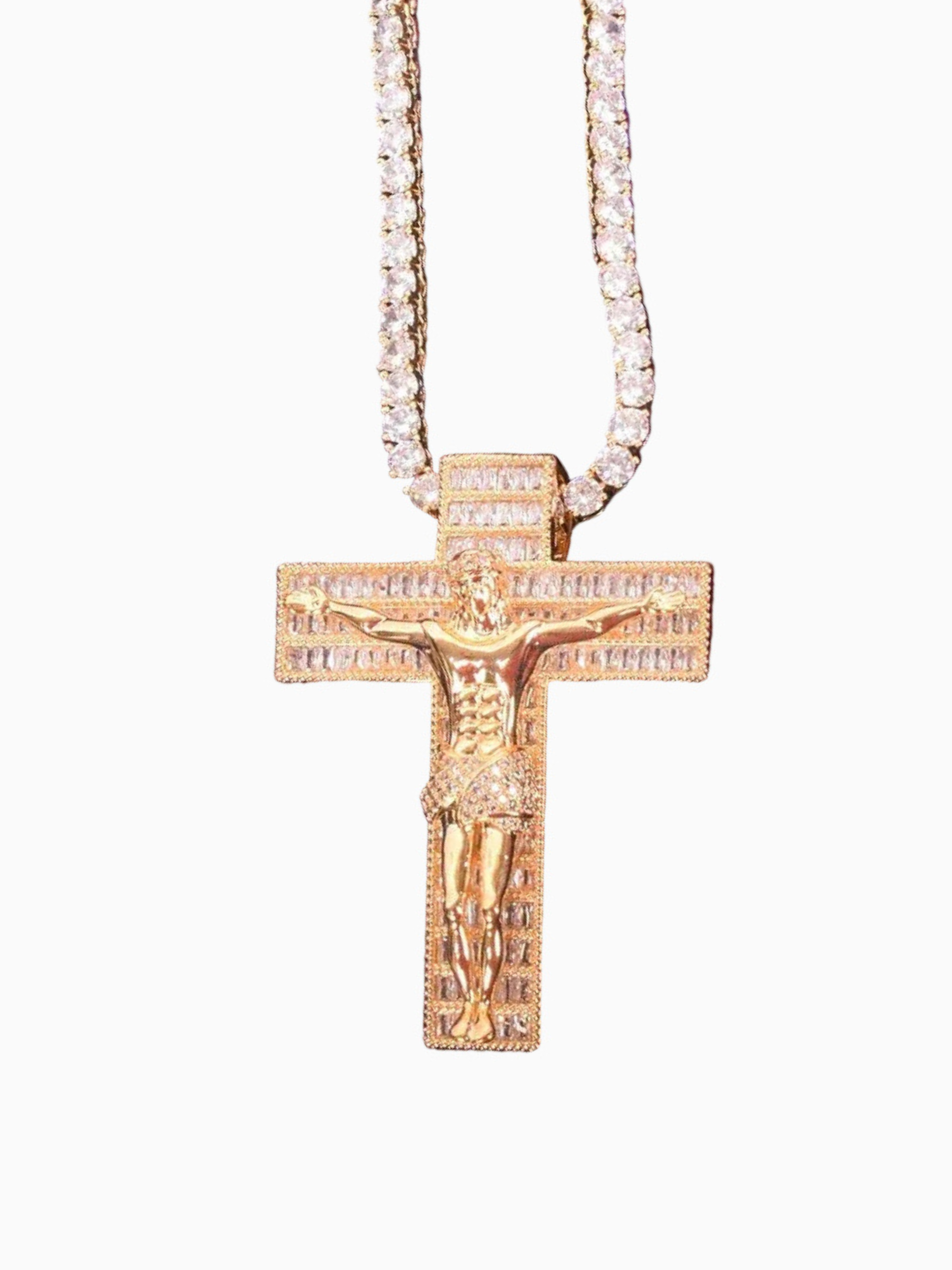 Colgante Jesús crucificado - Oro