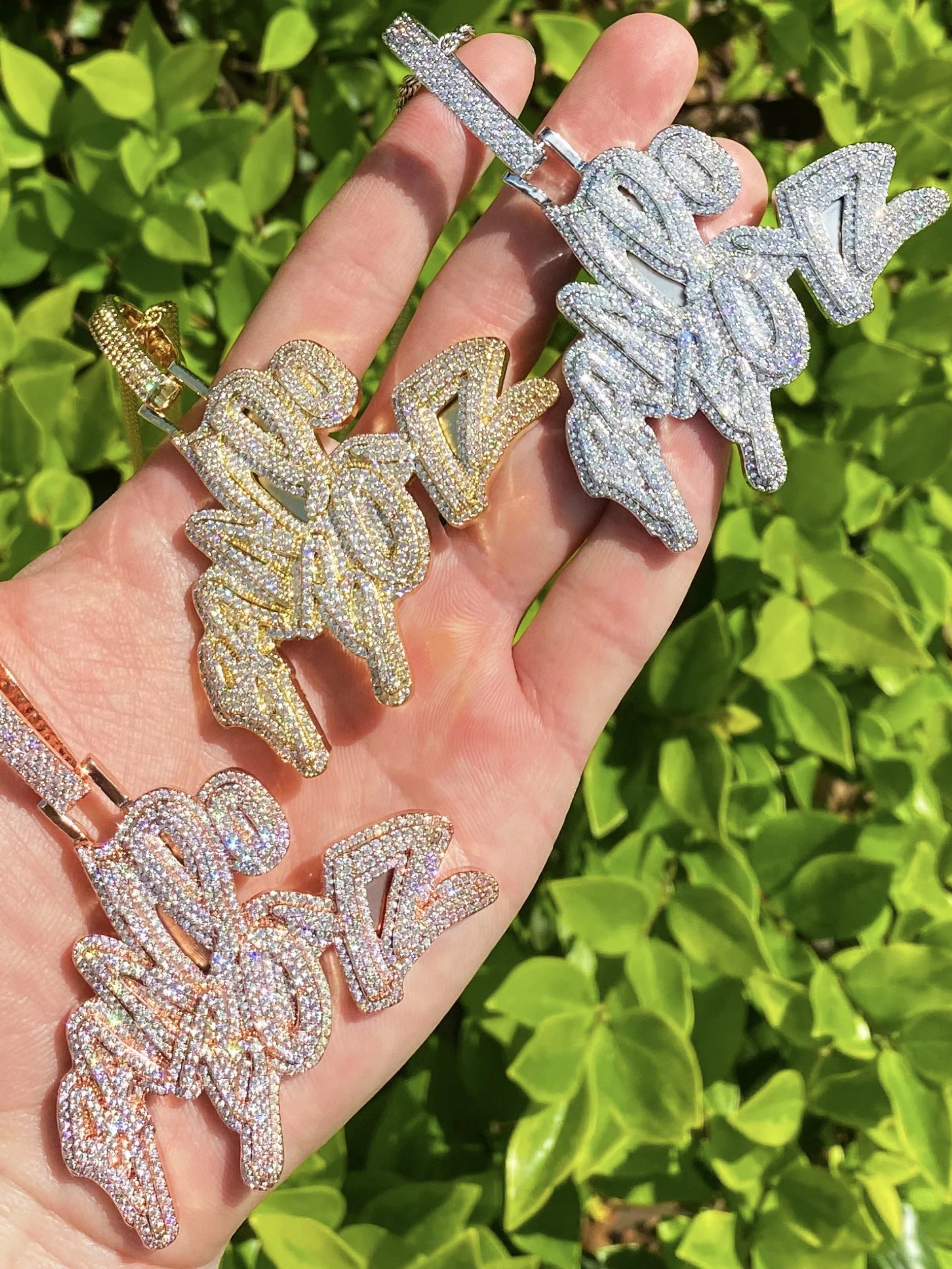 Colgante BandoBoyz - Oro Blanco 18k