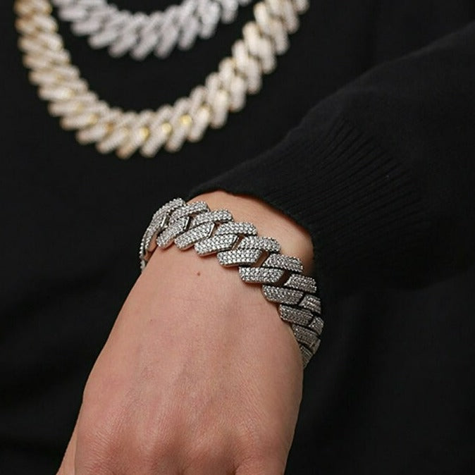 Prong 20MM PREMIUM Cuban Bracelet