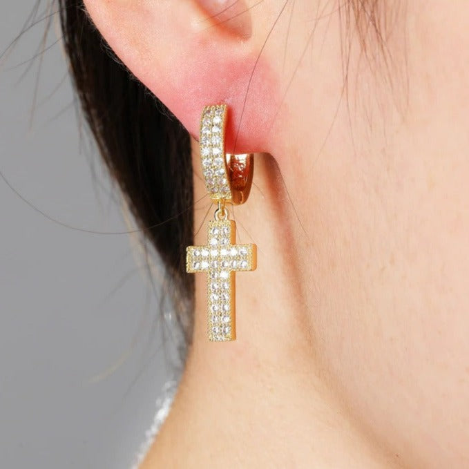 Cross Earrings