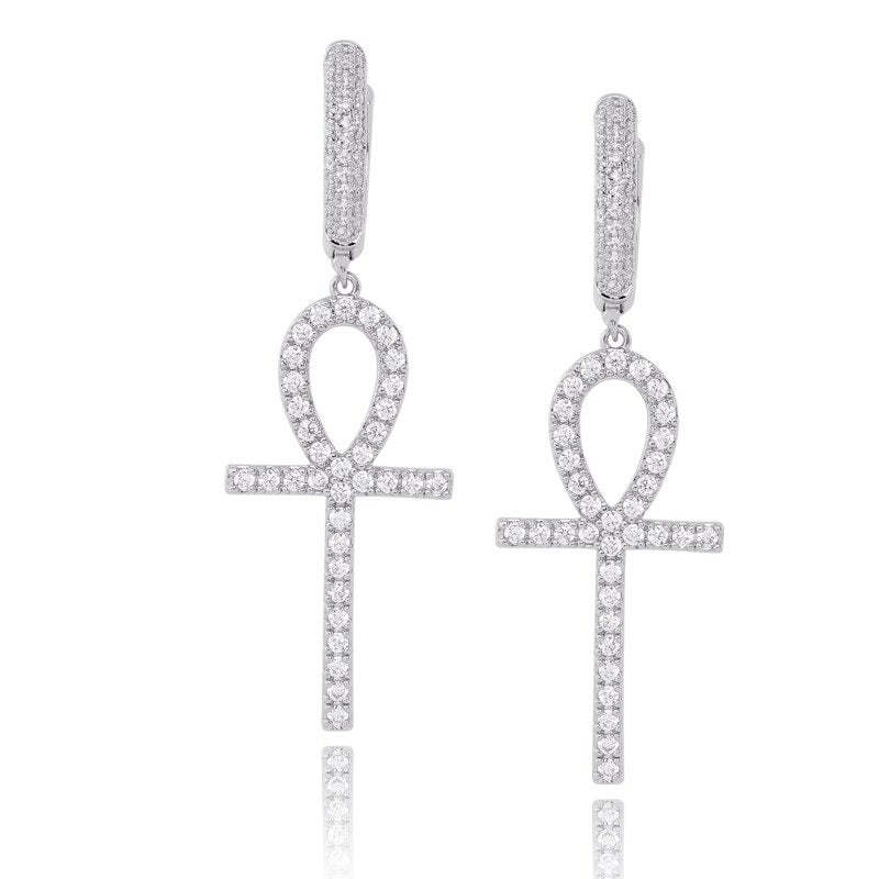 Ankh Earrings