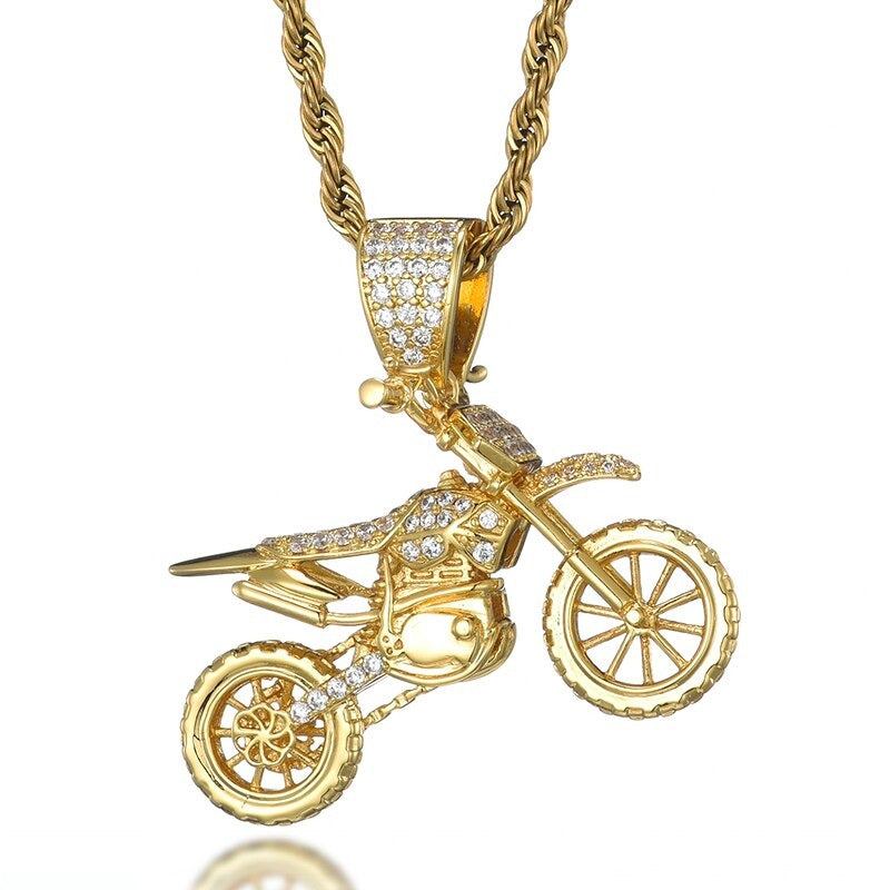 Motorbike + Rope Chain