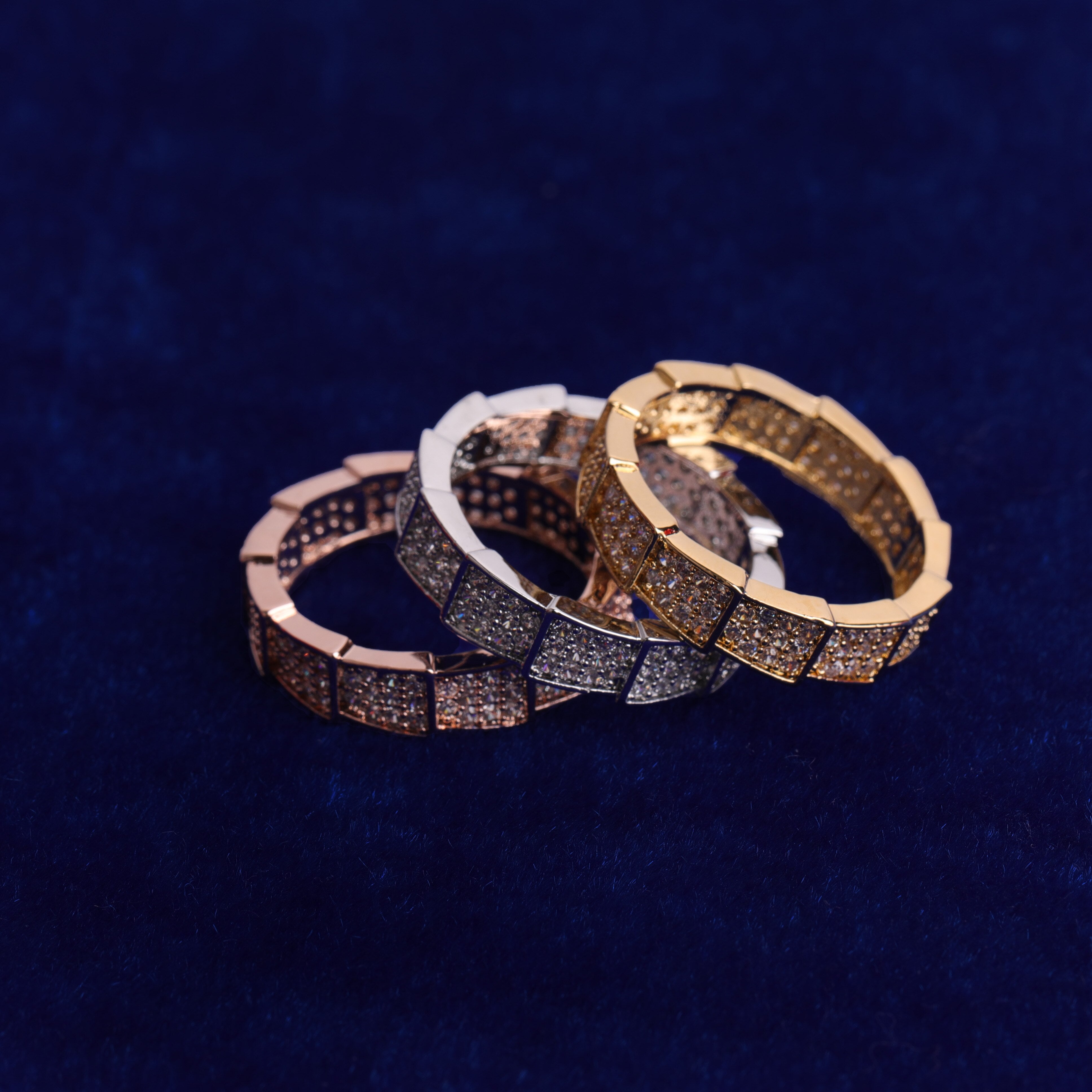 Premium 24K "Layers Prong" Ring