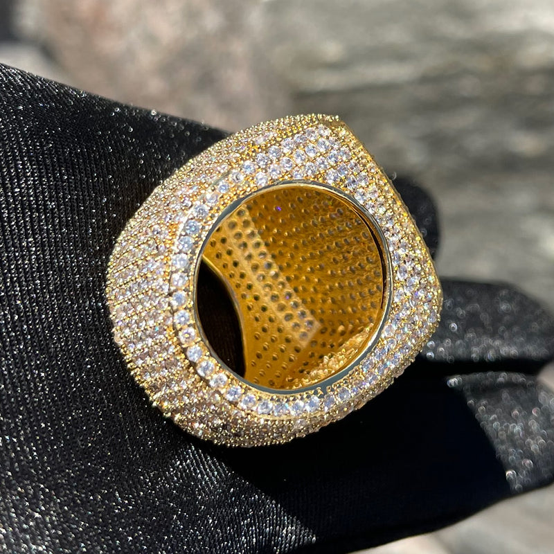 Anillo Full Iced Out XL Premium 24K