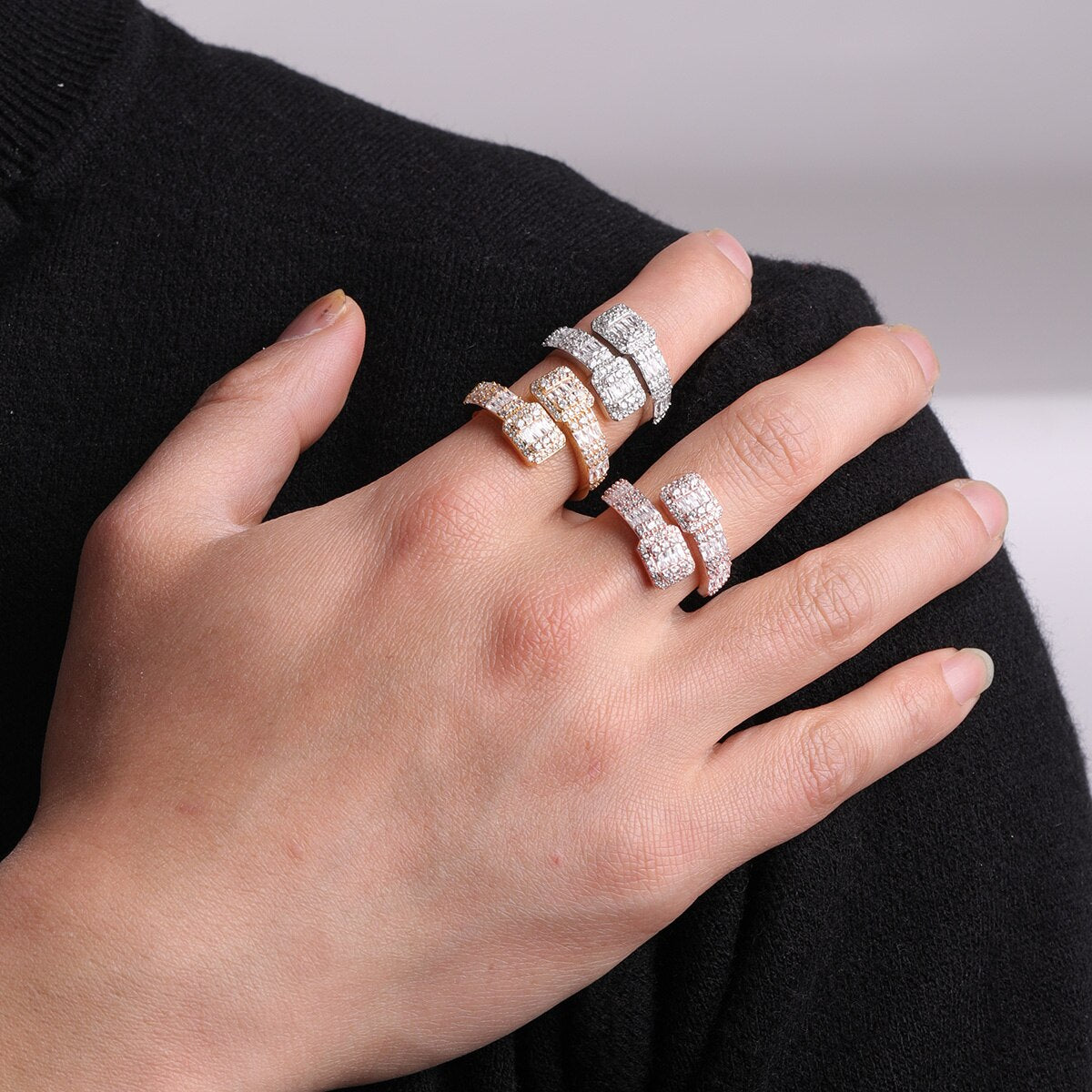 24K Premium "Closed" Ring