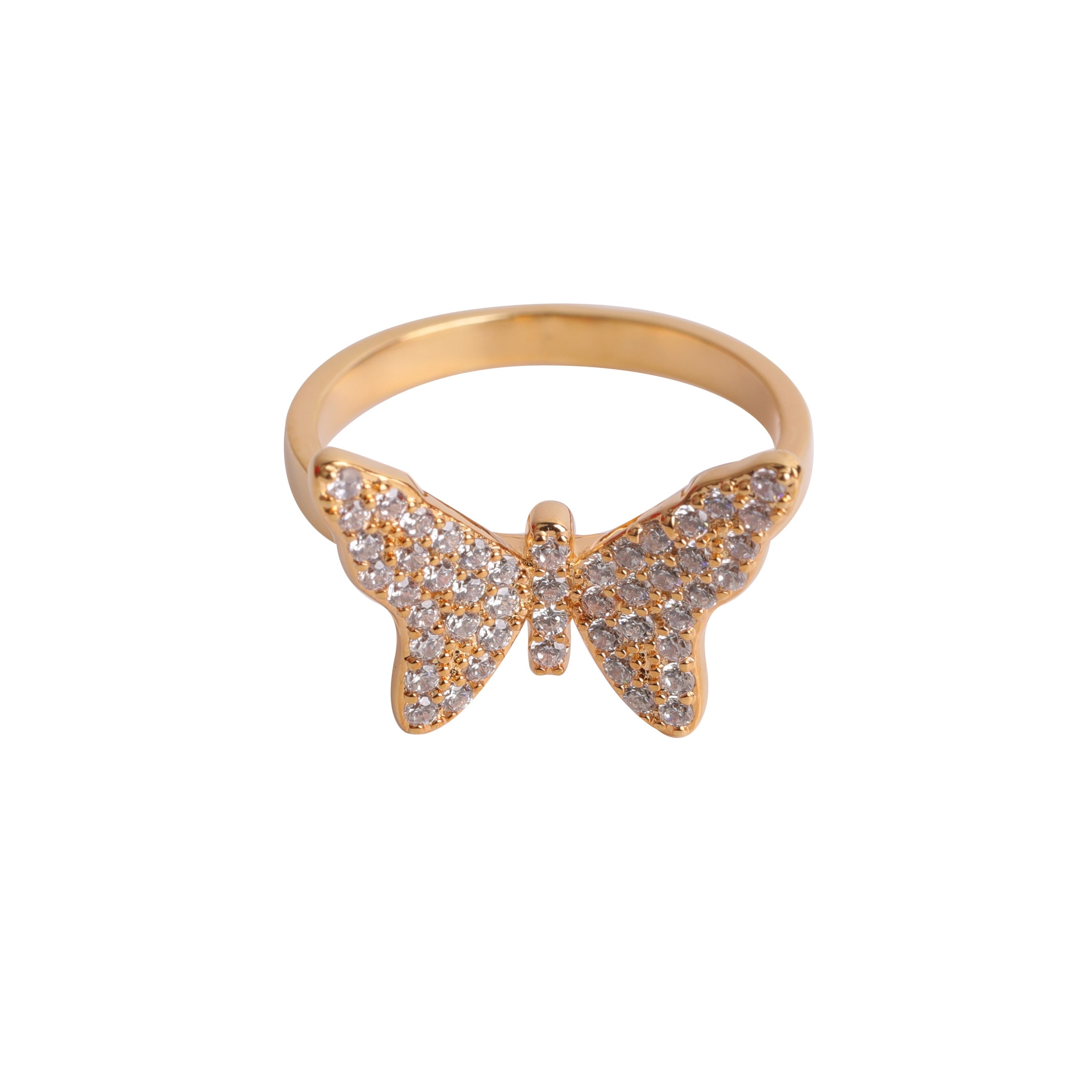 Butterfly Premium 24K Ring
