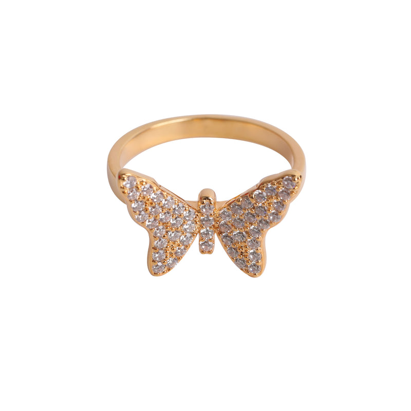 Anillo Butterfly Premium 24K