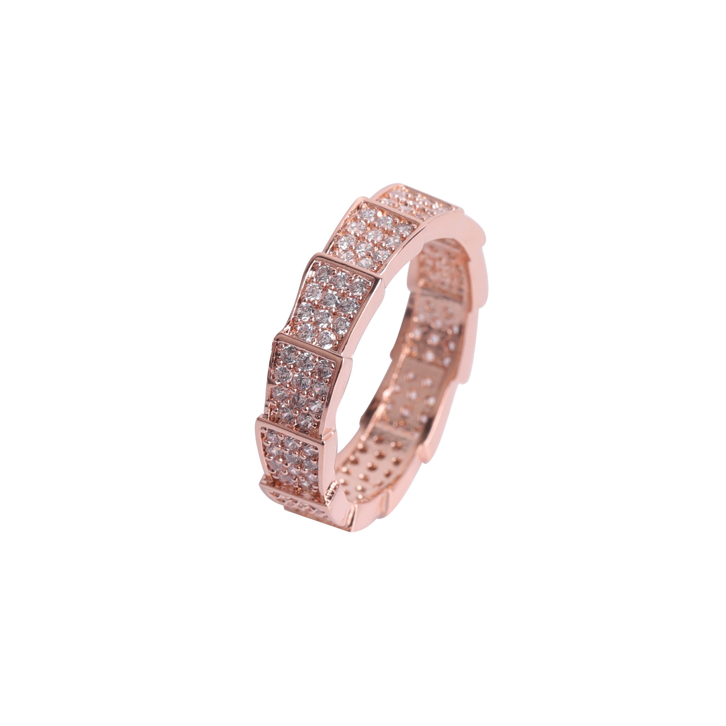 Premium 24K "Layers Prong" Ring